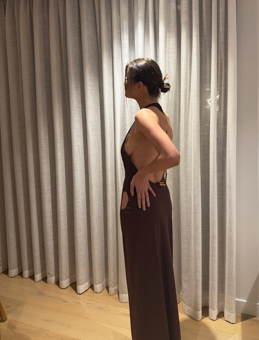 Aurelia Dress ~ Mocha